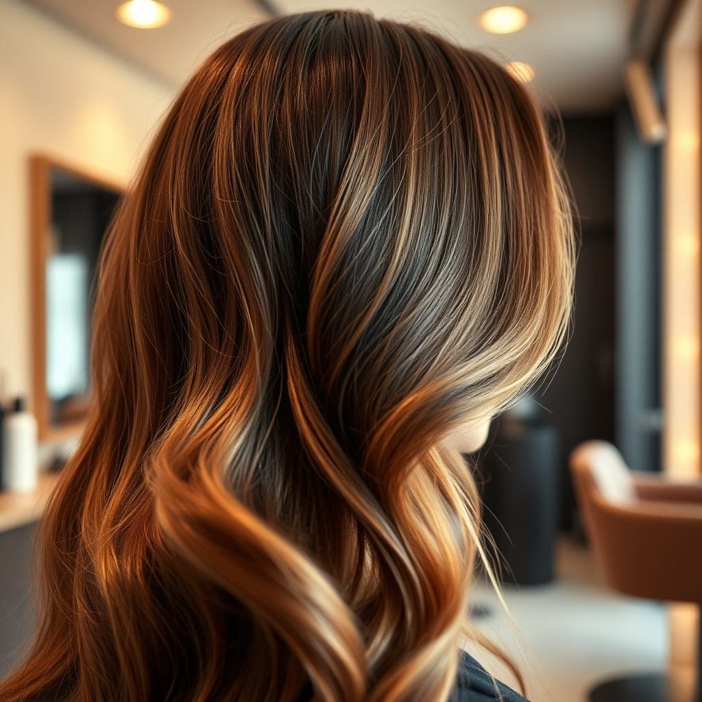 Cabelo liso após escova definitiva no salão Biia Souza, Ilha de Itaparica